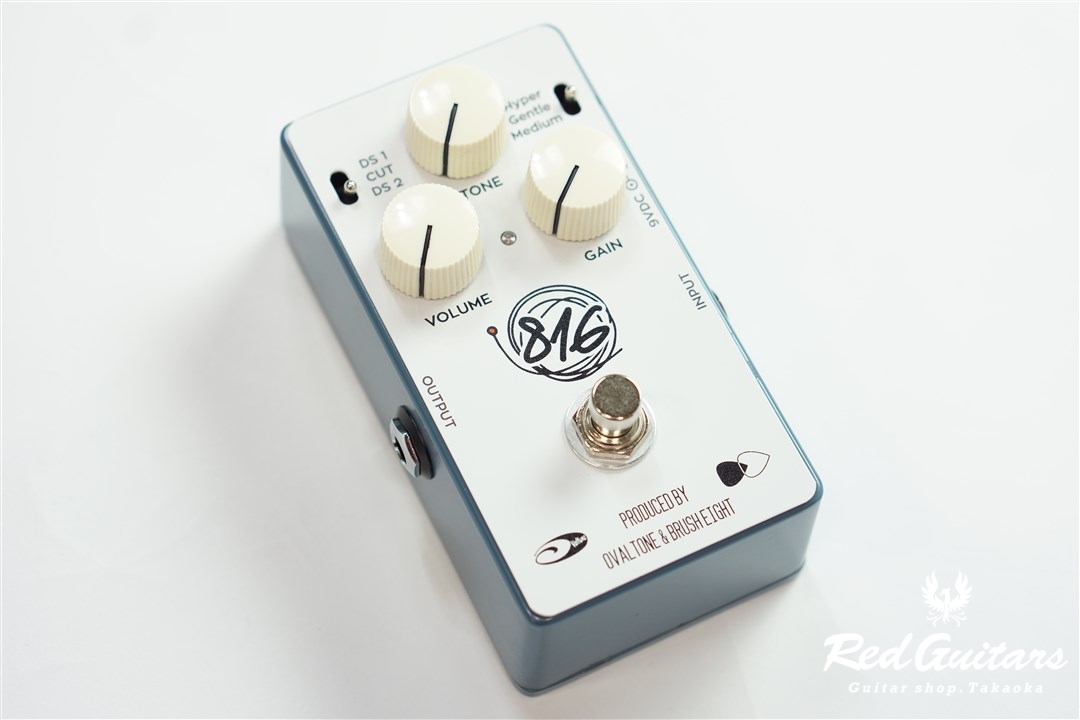 Ovaltone Brush eight 816 Drive | Red Guitars Online Store